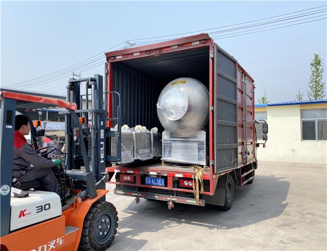1200L变频水冷泵真空滚揉机发往河南郑州