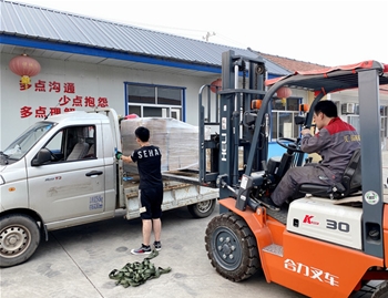 600双室真空包装机发往河南驻马店