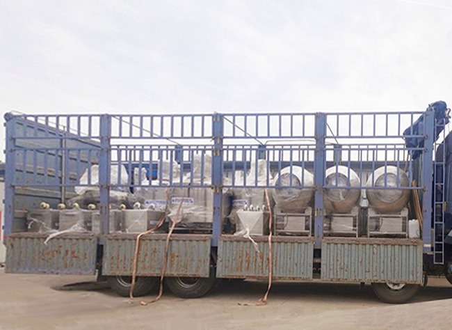 9米6整车肉制品加工设备发货安徽宿州